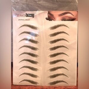 Brows by Bossy bundle new in package 18 arched taupe and  18 arched ash brown